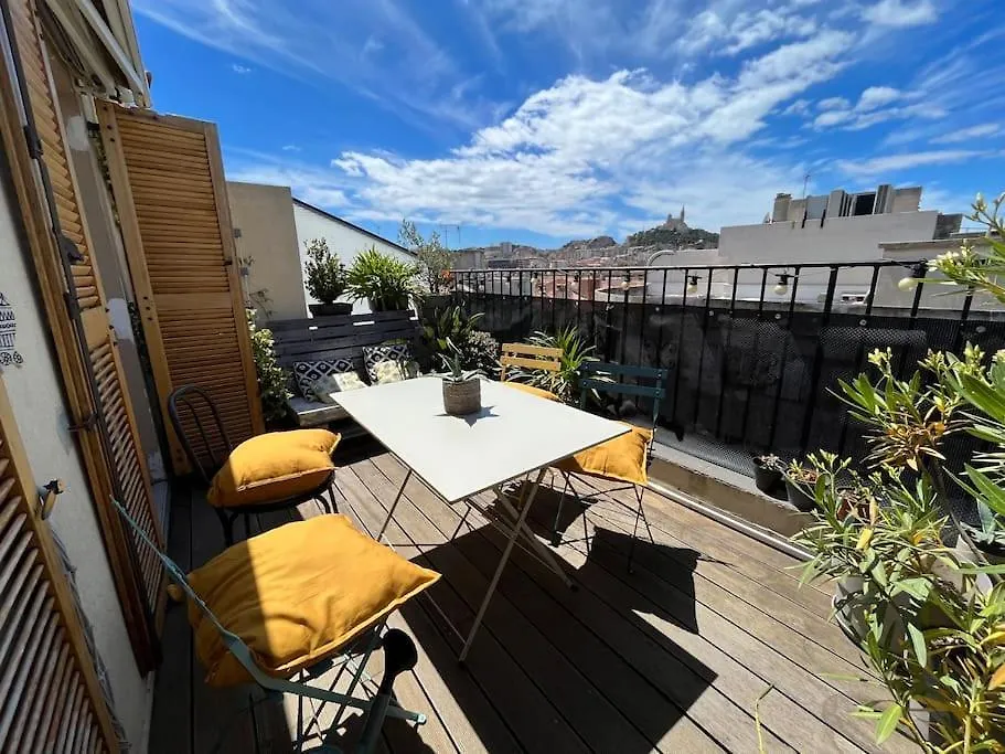 Bel Appartement Avec Terrasse Marseille Frankrig