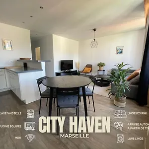 City Haven Wifi Cuisine Appartement